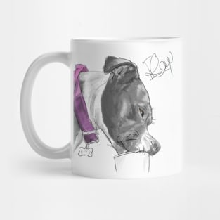 Staffy - Biccy Eating Ice Cream - No1 Mug